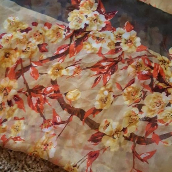 Big Buddha Scarf Fall Autumn Colors - Picture 2 of 6